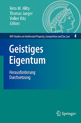 E-Book (pdf) Geistiges Eigentum von Reto M. Hilty, Thomas Jäger, Volker Kitz