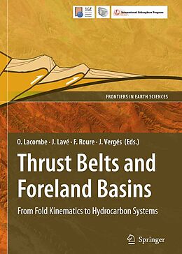 eBook (pdf) Thrust Belts and Foreland Basins de Olivier Lacombe, François Roure, Jérôme Lavé