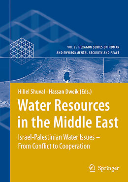 Fester Einband Water Resources in the Middle East von 