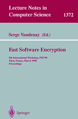 E-Book (pdf) Fast Software Encryption von 
