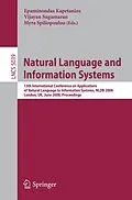 E-Book (pdf) Natural Language and Information Systems von 