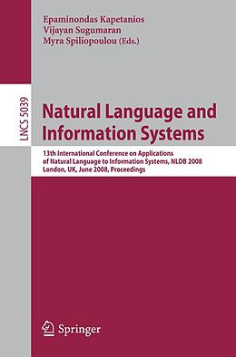 E-Book (pdf) Natural Language and Information Systems von 