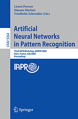 Couverture cartonnée Artificial Neural Networks in Pattern Recognition de 