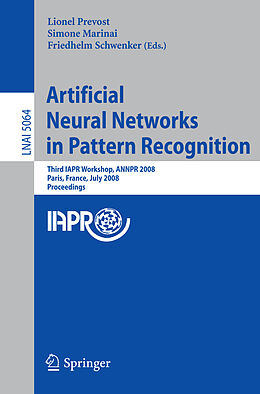 Kartonierter Einband Artificial Neural Networks in Pattern Recognition von 
