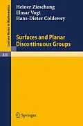 E-Book (pdf) Surfaces and Planar Discontinuous Groups von Heiner Zieschang, Elmar Vogt, Hans-Dieter Coldewey