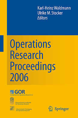 Kartonierter Einband Operations Research Proceedings 2006 von 