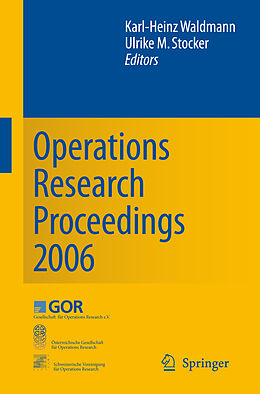 Couverture cartonnée Operations Research Proceedings 2006 de 