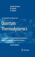 E-Book (pdf) Quantum Thermodynamics von Jochen Gemmer, M. Michel, Günter Mahler