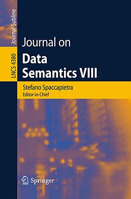 E-Book (pdf) Journal on Data Semantics VIII von 