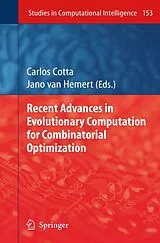 E-Book (pdf) Recent Advances in Evolutionary Computation for Combinatorial Optimization von 
