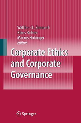 Livre Relié Corporate Ethics and Corporate Governance de 