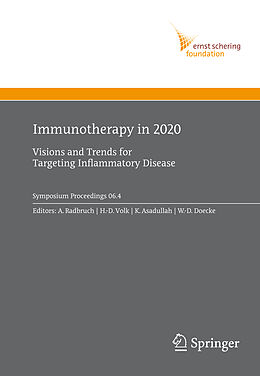 Livre Relié Immunotherapy in 2020 de 