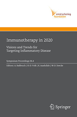 eBook (pdf) Immunotherapy in 2020 de A. Radbruch, H.-D. Volk, K. Asadullah