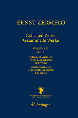 E-Book (pdf) Ernst Zermelo - Collected Works/Gesammelte Werke II von Ernst Zermelo