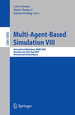 E-Book (pdf) Multi-Agent-Based Simulation VIII von 