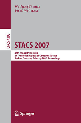 Kartonierter Einband STACS 2007 von 