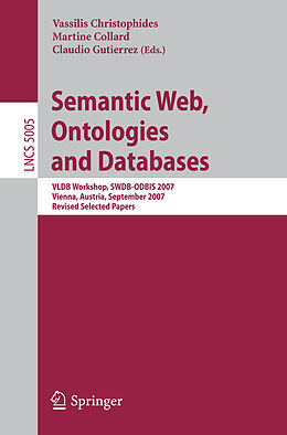 Kartonierter Einband Semantic Web, Ontologies and Databases von 