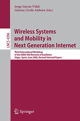 Couverture cartonnée Wireless Systems and Mobility in Next Generation Internet de 