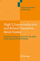 eBook (pdf) High Tc Superconductors and Related Transition Metal Oxides de Annette Bussmann-Holder, Hugo Keller
