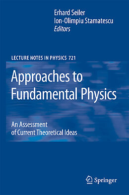 Livre Relié Approaches to Fundamental Physics de 