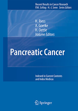 Fester Einband Pancreatic Cancer von 