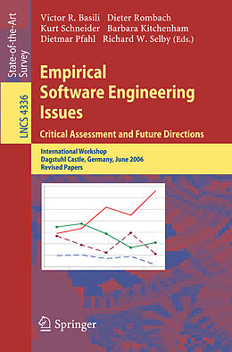 Kartonierter Einband Empirical Software Engineering Issues. Critical Assessment and Future Directions von 