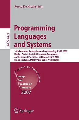 eBook (pdf) Programming Languages and Systems de 