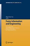 E-Book (pdf) Fuzzy Information and Engineering von Bing-Yuan Cao