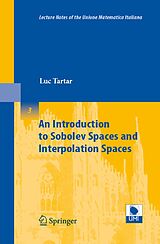 E-Book (pdf) An Introduction to Sobolev Spaces and Interpolation Spaces von Luc Tartar