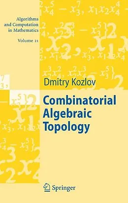 eBook (pdf) Combinatorial Algebraic Topology de Dimitry Kozlov