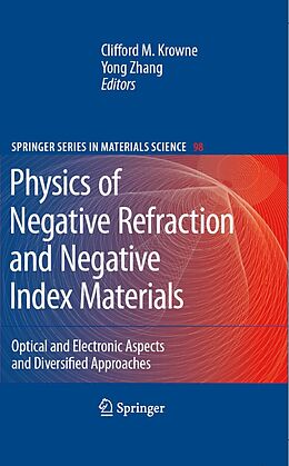 E-Book (pdf) Physics of Negative Refraction and Negative Index Materials von Clifford M. Krowne, Yong Zhang