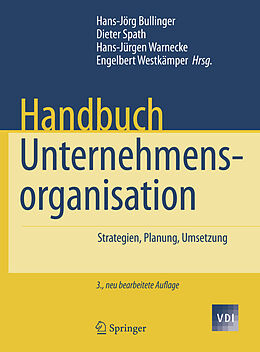 Fester Einband Handbuch Unternehmensorganisation von 