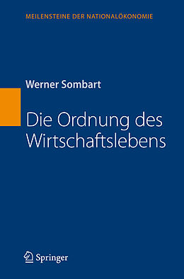 Fester Einband Die Ordnung des Wirtschaftslebens von Werner Sombart