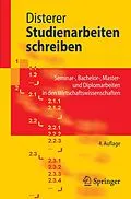 E-Book (pdf) Studienarbeiten schreiben von Georg Disterer