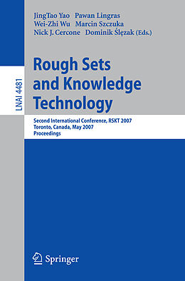 Kartonierter Einband Rough Sets and Knowledge Technology von 