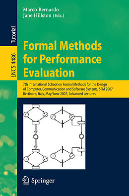 Kartonierter Einband Formal Methods for Performance Evaluation von 