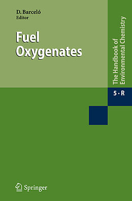 Livre Relié Fuel Oxygenates de 