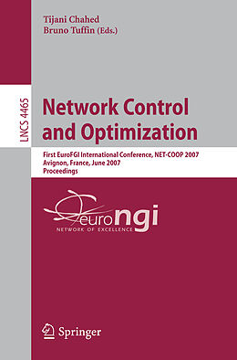 Kartonierter Einband Network Control and Optimization von 