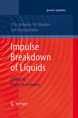 eBook (pdf) Impulse Breakdown of Liquids de Vasily Y. Ushakov, V. F. Klimkin, S. M. Korobeynikov