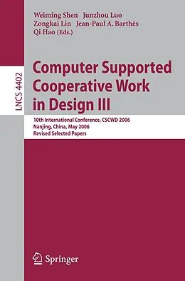 eBook (pdf) Computer Supported Cooperative Work in Design III de 