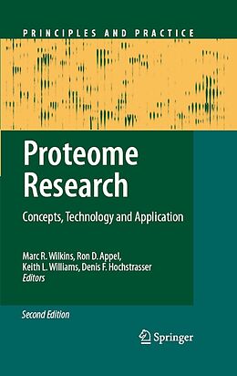 E-Book (pdf) Proteome Research von Marc R. Wilkins, Ron D. Appel, Keith L. Williams