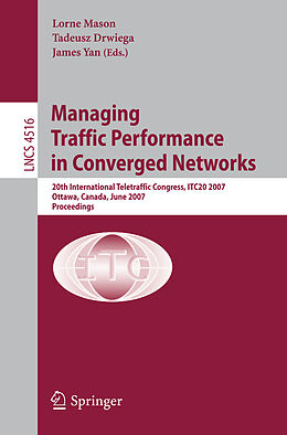 Kartonierter Einband Managing Traffic Performance in Converged Networks von 