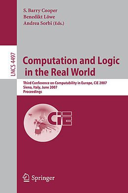 Kartonierter Einband Computation and Logic in the Real World von 