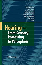 eBook (pdf) Hearing - From Sensory Processing to Perception de Birger Kollmeier, Georg Klump, Volker Hohmann