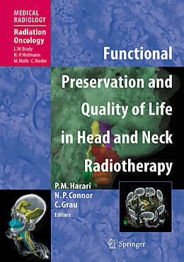 Fester Einband Functional Preservation and Quality of Life in Head and Neck Radiotherapy von 