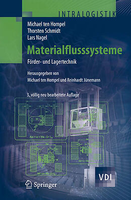 Fester Einband Materialflusssysteme von Michael Hompel, Thorsten Schmidt, Lars Nagel