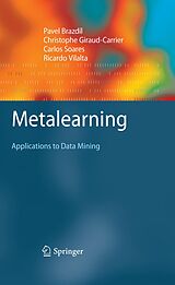 eBook (pdf) Metalearning de Pavel Brazdil, Christophe Giraud Carrier, Carlos Soares