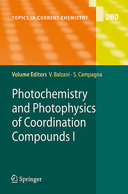 Fester Einband Photochemistry and Photophysics of Coordination Compounds I von 