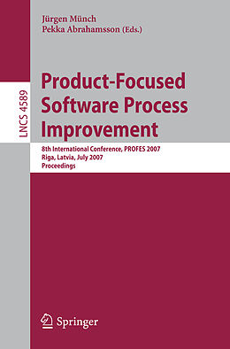 Kartonierter Einband Product-Focused Software Process Improvement von 