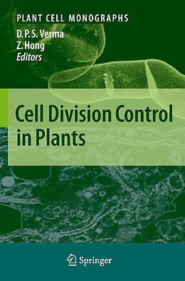 Livre Relié Cell Division Control in Plants de 